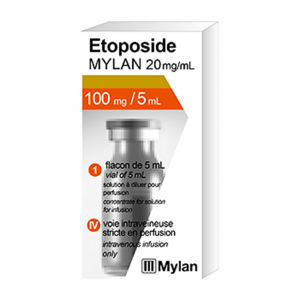 Etoposide 100 mg / 5 ml ( Etoposide ) 10 Vials